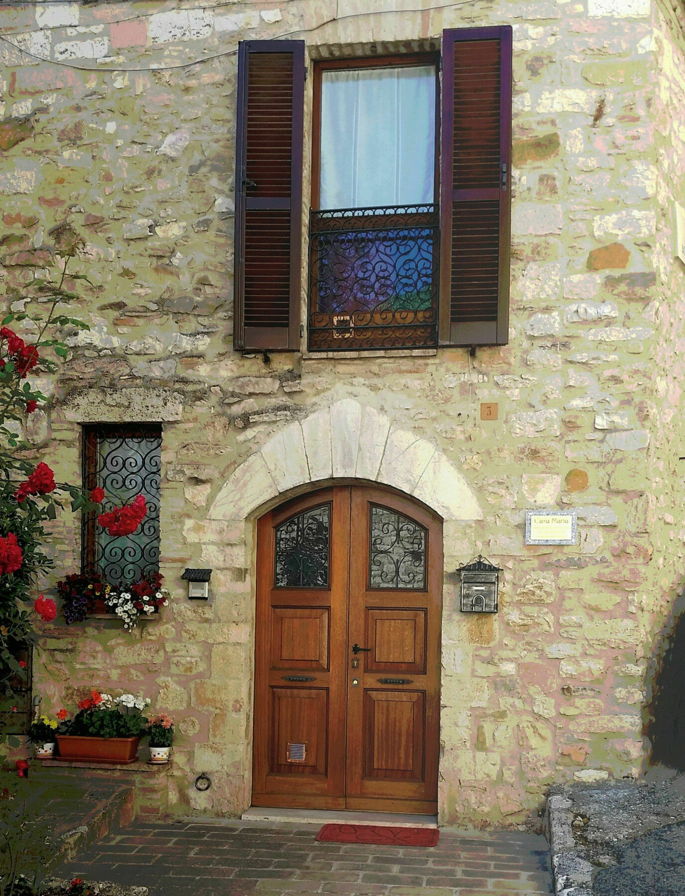Villa Casa Maria Assisi Exterior foto